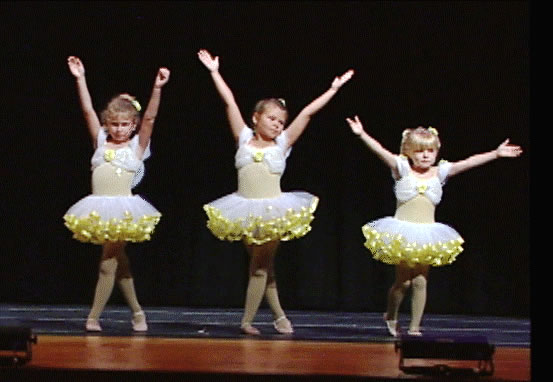 Dance class for girls